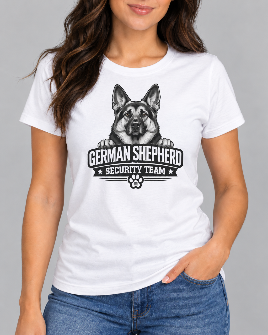 German Shepherd Security Team T-Shirt