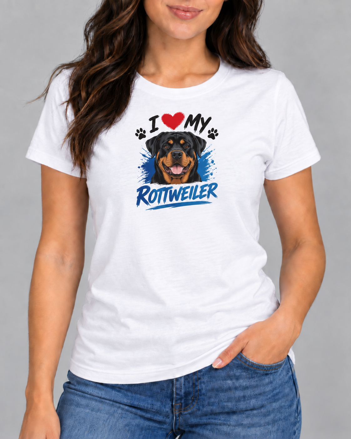 I Love My Rottweiler T-Shirt