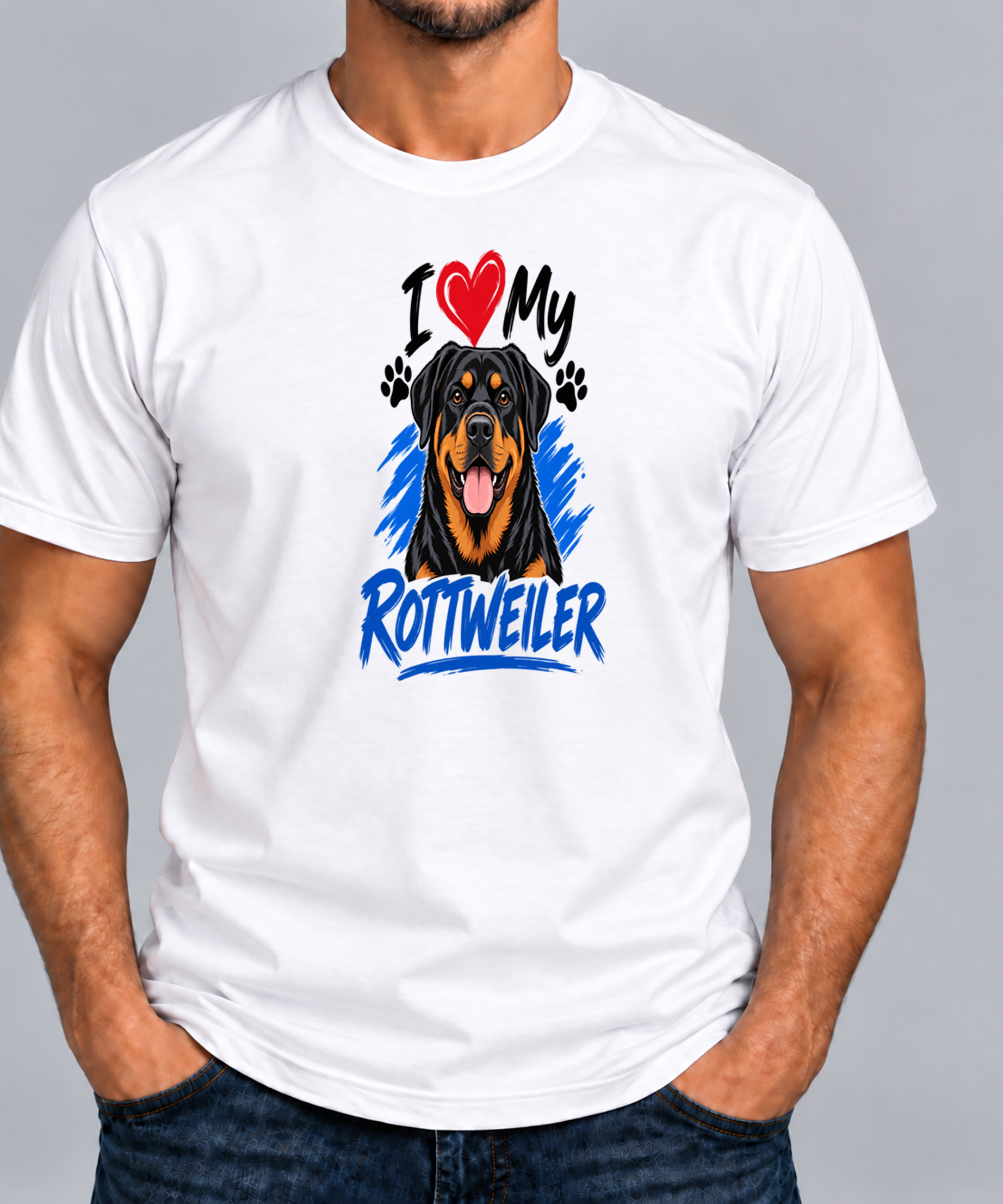 I Love My Rottweiler T-Shirt