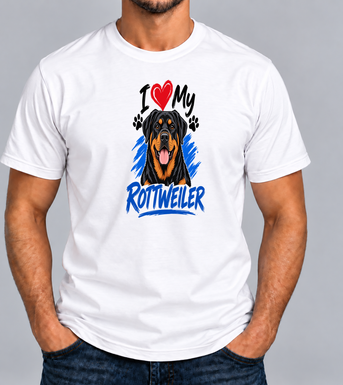 I Love My Rottweiler T-Shirt